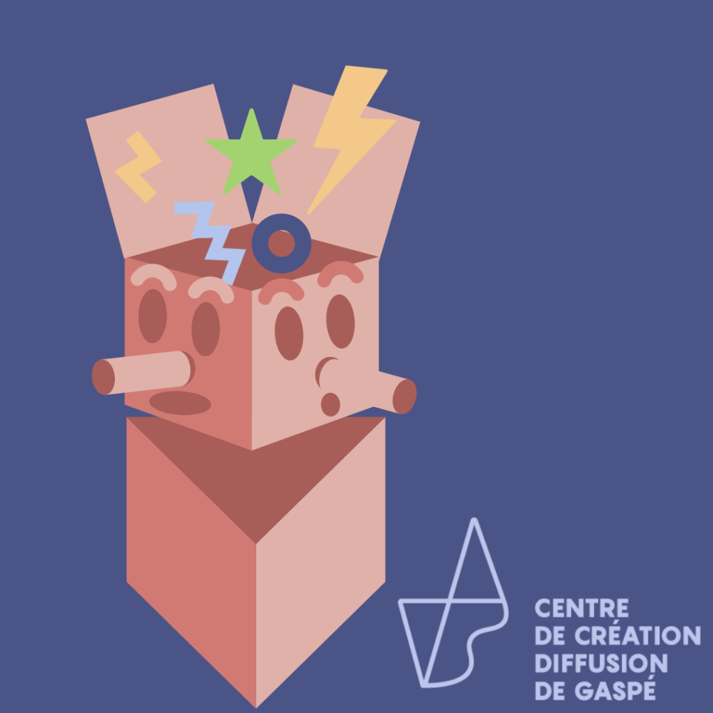 Le Centre de Création Diffusion de Gaspé vous offre une chance de sortir de la routine. Avec nos jeux à saveur culturelle, nous vous offrons des activités tirées des spectacles familiaux de notre programmation en plus de vous donner un accès numérique inédit aux jeux* qui étaient proposés dans notre magazine culturel de l’automne 2021.